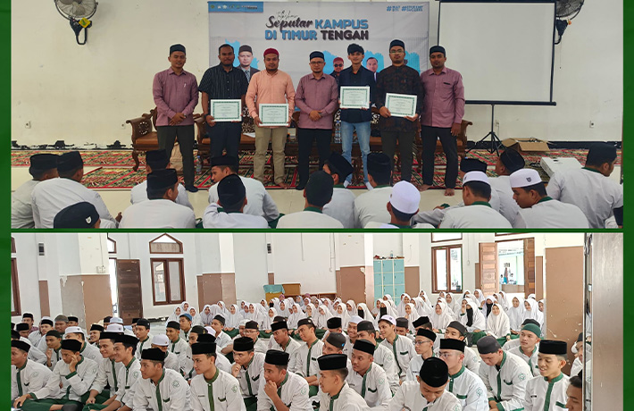 MAT Daarut Tahfizh Al-Ikhlas Gelar Talkshow Seputar Kampus di Timur Tengah